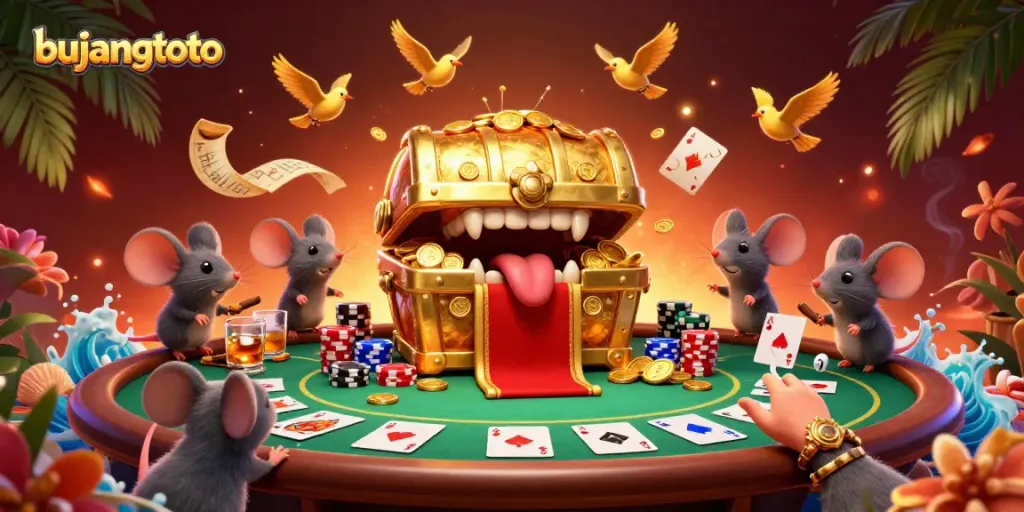 Engage in winning strategies with BUJANGTOTO's vibrant casino gaming scene filled with adventure.