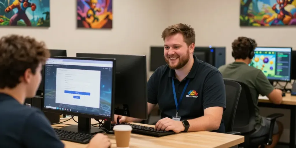 Customer service support for wish4d online game access, trustworthy local service.