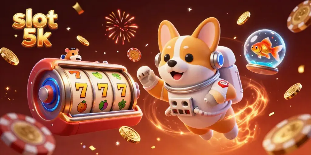 Menangkan jackpot dengan slot 5k di kasino luar angkasa yang meriah ini!