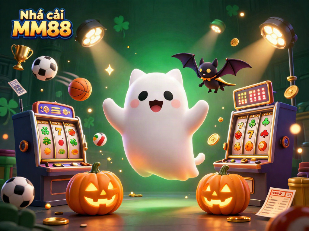 Engage with Nhà cái MM88's thrilling casino adventure featuring vibrant characters and dynamic gaming elements.