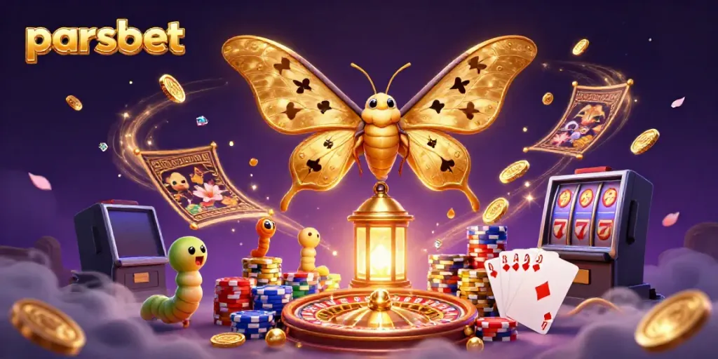 parsbet ile şans oyunları keyfi, 3D çizim ile tasvir edilmiştir.