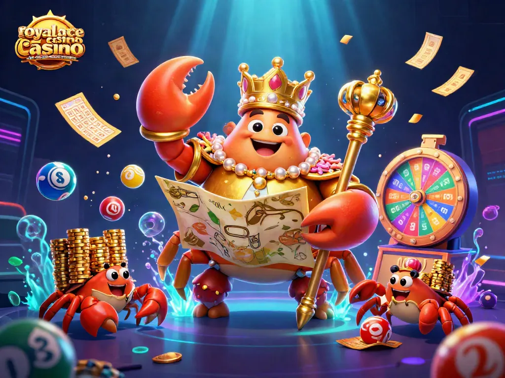Experience royal ace casino no deposit bonus codes with the majestic crab emperor and vibrant gaming elements.