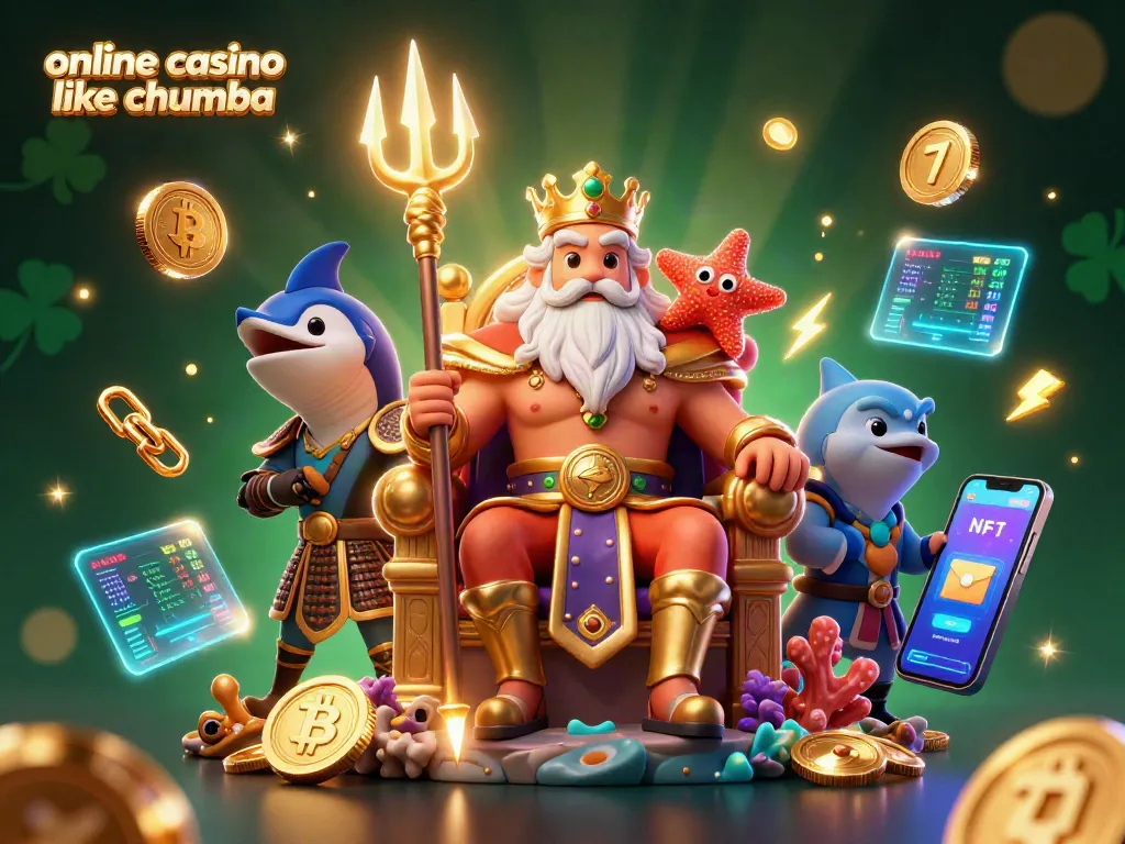 Experience fun and excitement at an online casino like Chumba, featuring vibrant 3D characters and games.